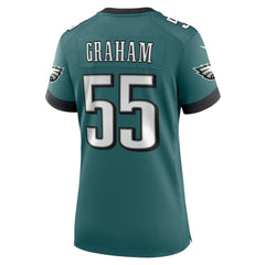 Brandon Graham Philadelphia Eagles Women's Team Game Jersey Midnight Green | Nike for Sale