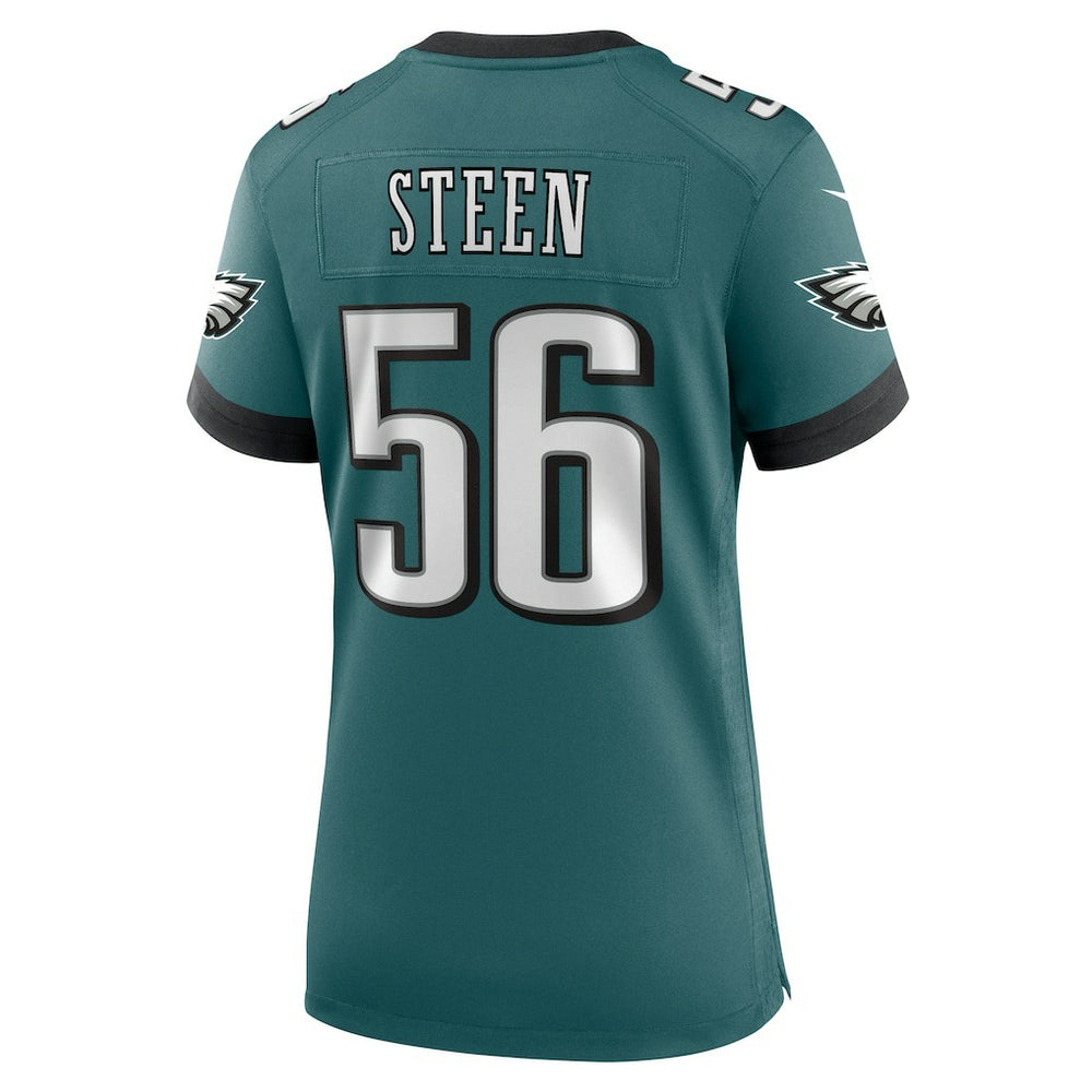 Tyler Steen Philadelphia Eagles Women's Team Game Jersey Midnight Green | Nike for Sale