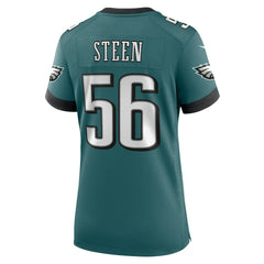 Tyler Steen Philadelphia Eagles Women's Team Game Jersey Midnight Green | Nike for Sale