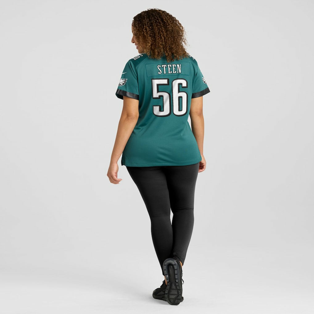 Tyler Steen Philadelphia Eagles Women's Team Game Jersey Midnight Green | Nike for Sale