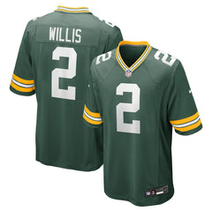 Malik Willis Green Bay Packers Game Jersey Green | Nike for Sale