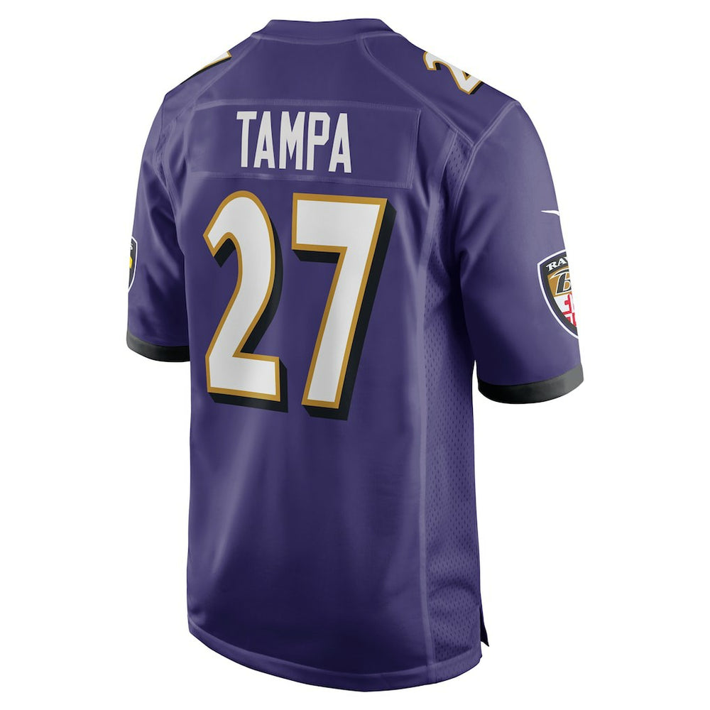 T.J. Tampa Baltimore Ravens Team Game Jersey Purple | Nike for Sale
