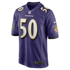 Adisa Isaac Baltimore Ravens Team Game Jersey Purple | Nike for Sale