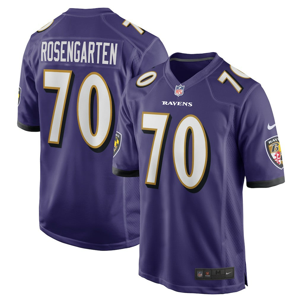 Roger Rosengarten Baltimore Ravens Team Game Jersey Purple | Nike for Sale