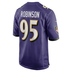 Tavius Robinson Baltimore Ravens Team Game Jersey Purple | Nike for Sale