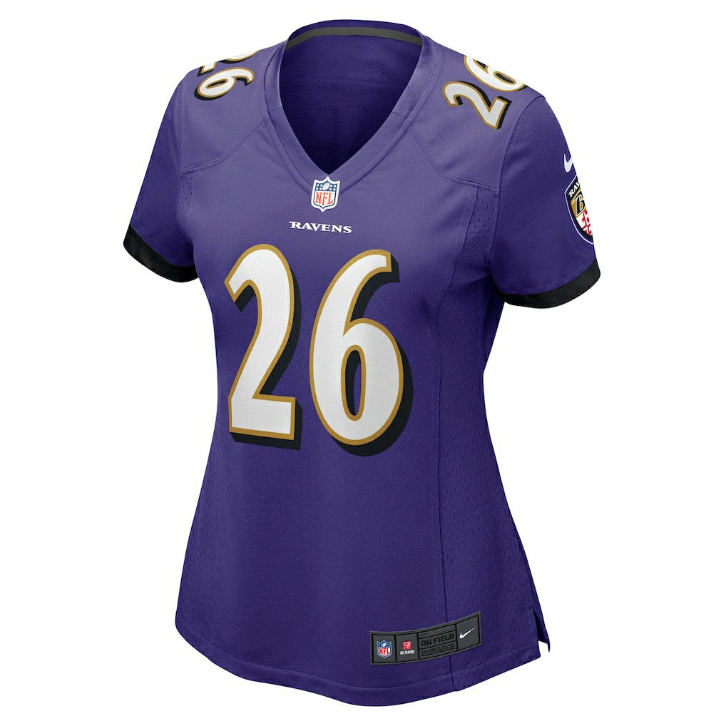 Rasheen Ali Baltimore Ravens Women's Game Jersey Purple | Nike for Sale