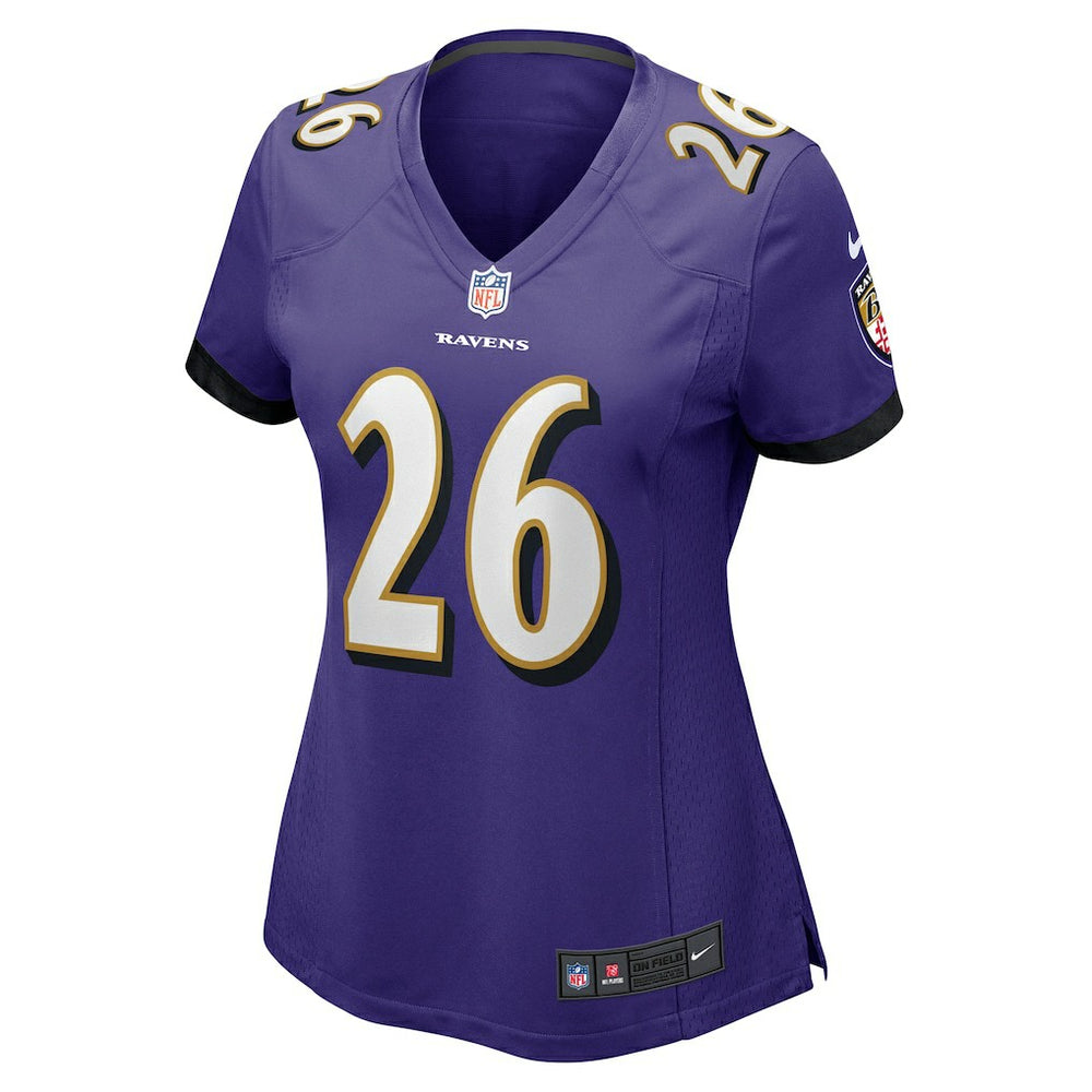 Rasheen Ali Baltimore Ravens Women's Game Jersey Purple | Nike for Sale