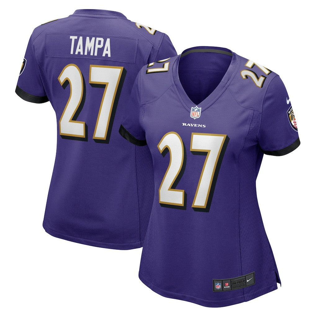 T.J. Tampa Baltimore Ravens Women's Game Jersey Purple | Nike for Sale