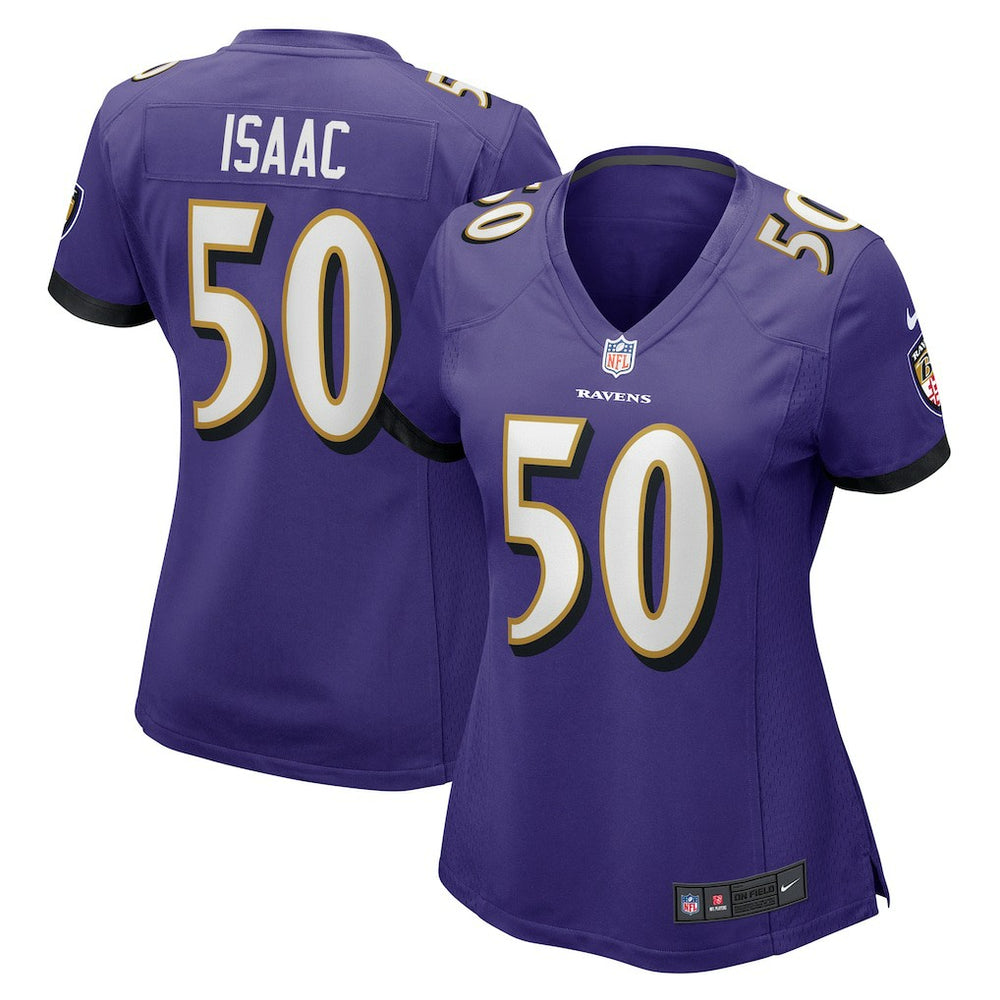 Adisa Isaac Baltimore Ravens Women's Game Jersey Purple | Nike for Sale
