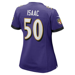 Adisa Isaac Baltimore Ravens Women's Game Jersey Purple | Nike for Sale