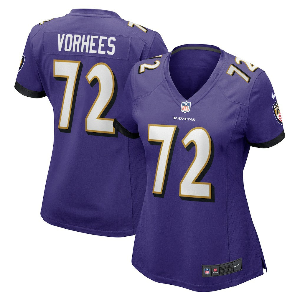Andrew Vorhees Baltimore Ravens Women's Game Jersey Purple | Nike for Sale