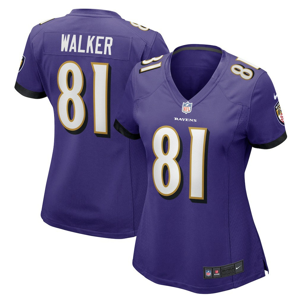 Devontez Walker Baltimore Ravens Women's Game Jersey Purple | Nike for Sale