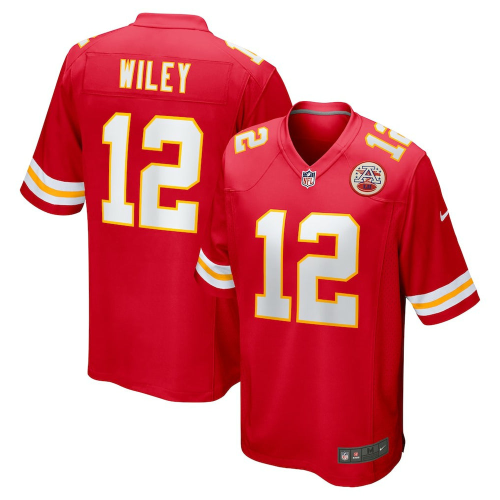 Jared Wiley Kansas City Chiefs Game Jersey Red | Nike for Sale