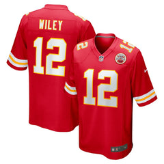 Jared Wiley Kansas City Chiefs Game Jersey Red | Nike for Sale