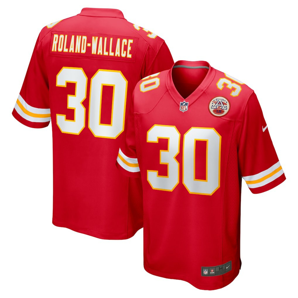 Chris Roland-Wallace Kansas City Chiefs Game Jersey Red | Nike for Sale