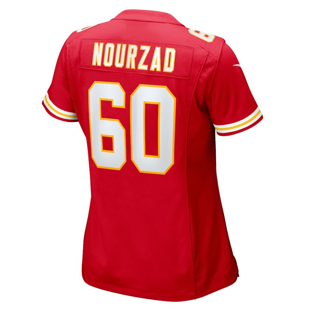 Hunter Nourzad Kansas City Chiefs Women's Game Jersey Red | Nike for Sale