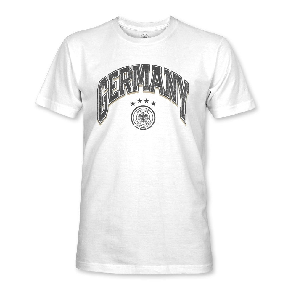 Germany National Team 1863FC Retro Wordmark T-Shirt White - FIFA World CUP