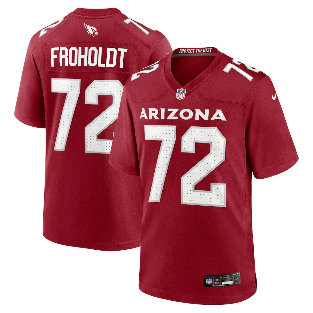 Hjalte Froholdt Arizona Cardinals Team Game Jersey Cardinal | Nike for Sale