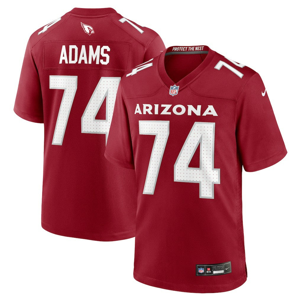 Isaiah Adams Arizona Cardinals Team Game Jersey Cardinal | Nike for Sale