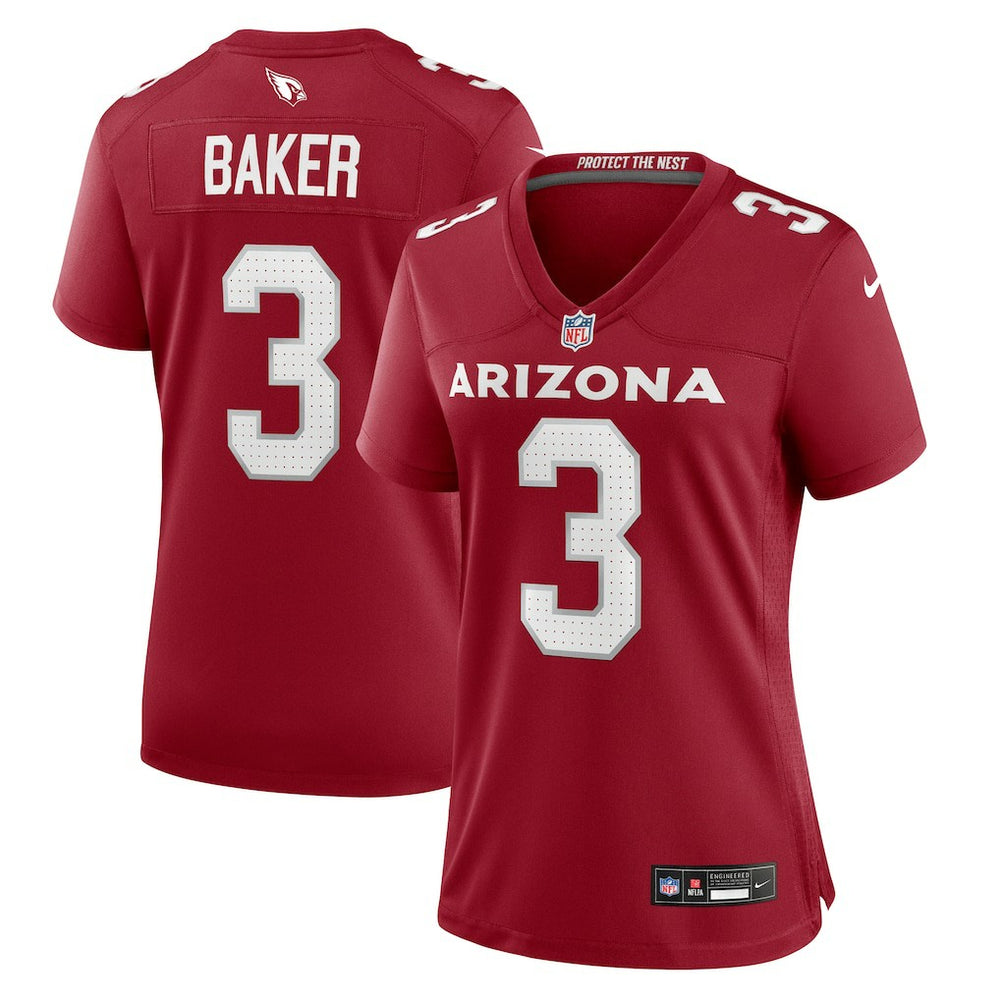 Budda Baker Arizona Cardinals Women's Team Game Jersey Cardinal | Nike for Sale