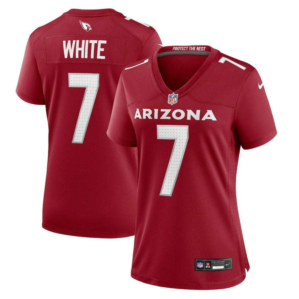 Kyzir White Arizona Cardinals Women's Team Game Jersey Cardinal | Nike for Sale