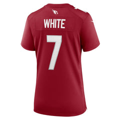 Kyzir White Arizona Cardinals Women's Team Game Jersey Cardinal | Nike for Sale
