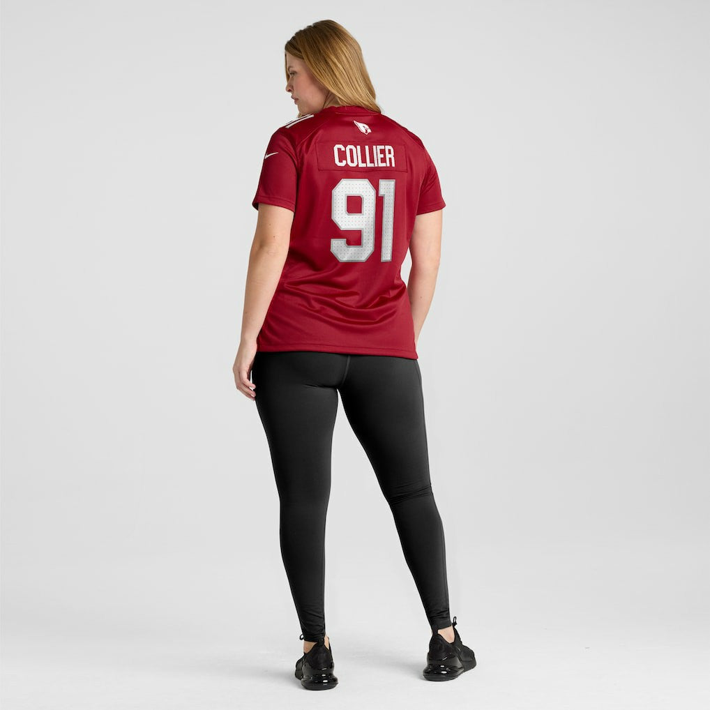 L.J. Collier Arizona Cardinals Women's Game Jersey Cardinal | Nike for Sale