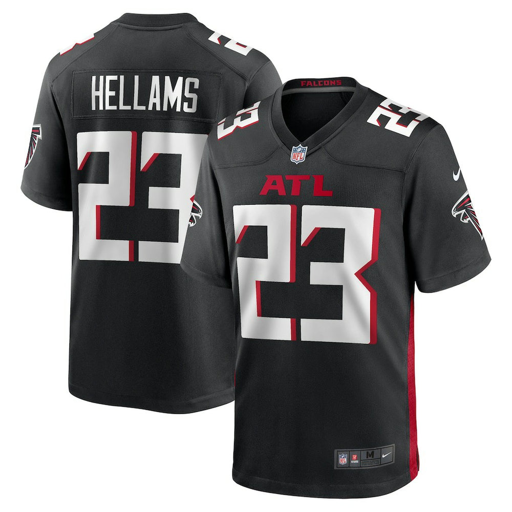 DeMarcco Hellams Atlanta Falcons Team Game Jersey Black | Nike for Sale