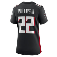 Clark Phillips III Atlanta Falcons Women's Game Jersey Black | Nike for Sale