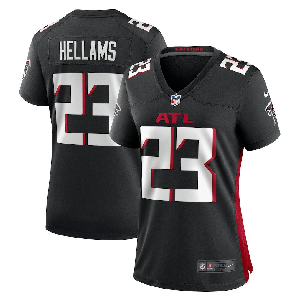 DeMarcco Hellams Atlanta Falcons Women's Game Jersey Black | Nike for Sale