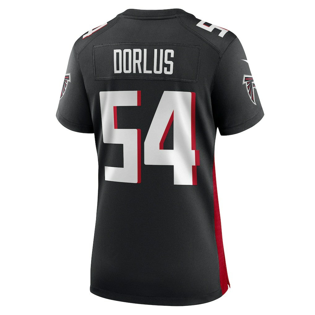 Brandon Dorlus Atlanta Falcons Women's Game Jersey Black | Nike for Sale