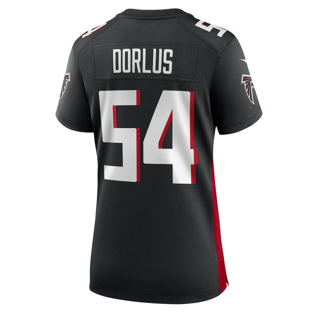 Brandon Dorlus Atlanta Falcons Women's Game Jersey Black | Nike for Sale