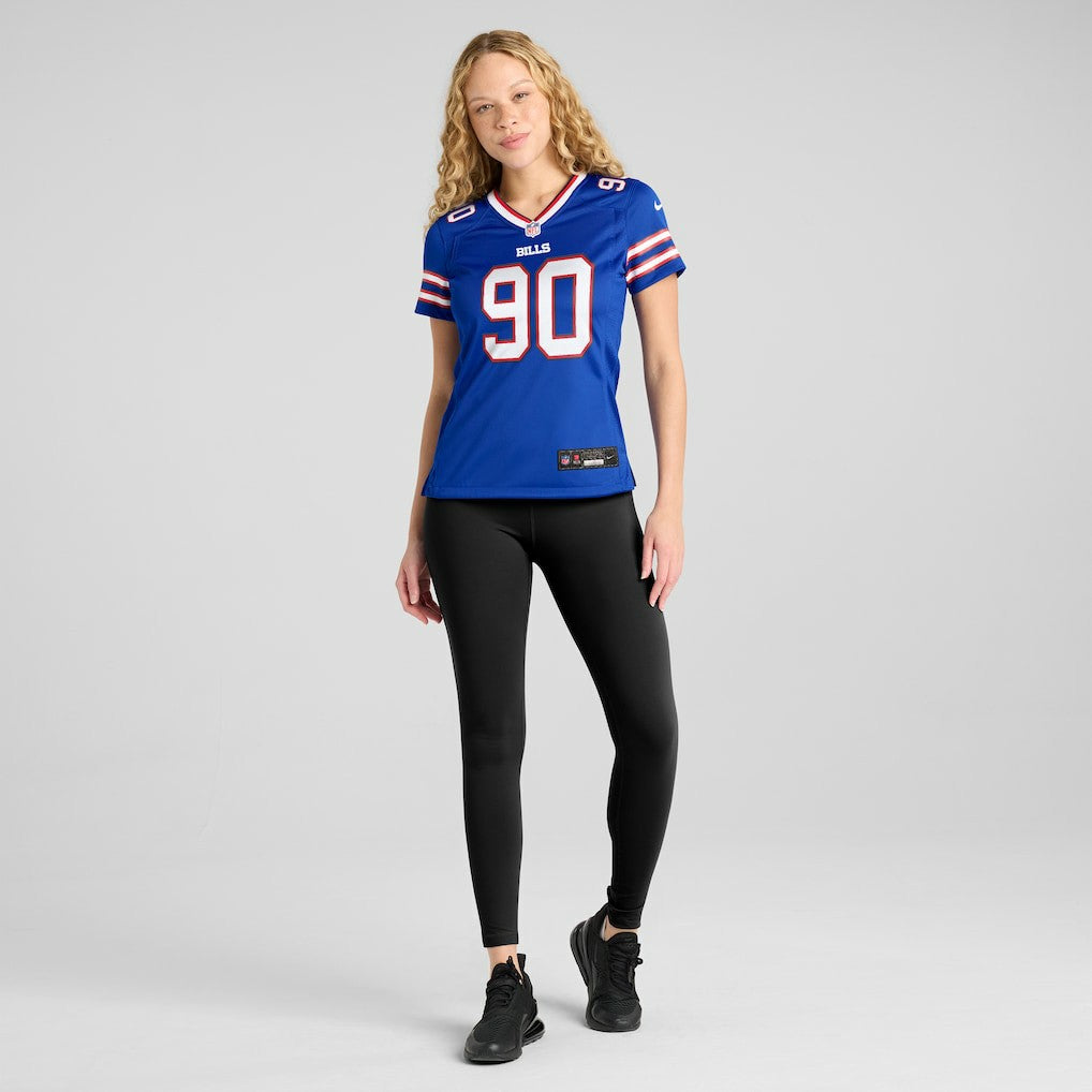 DeWayne Carter Buffalo Bills Women's Game Jersey Royal | Nike for Sale