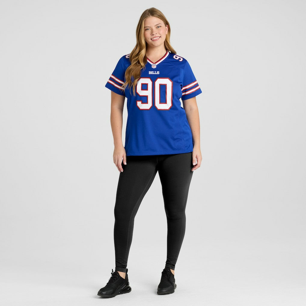 DeWayne Carter Buffalo Bills Women's Game Jersey Royal | Nike for Sale