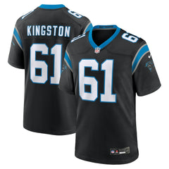 Jarrett Kingston Carolina Panthers Game Jersey Black | Nike for Sale