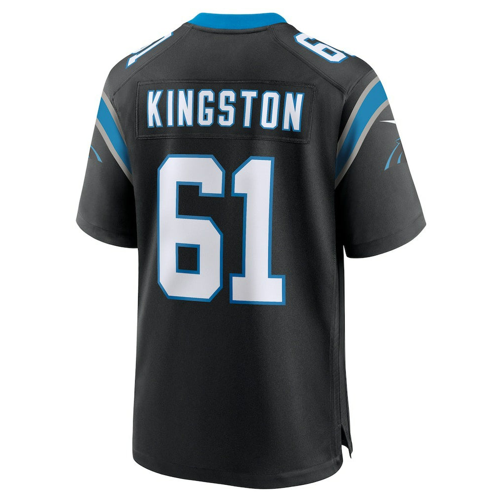 Jarrett Kingston Carolina Panthers Game Jersey Black | Nike for Sale