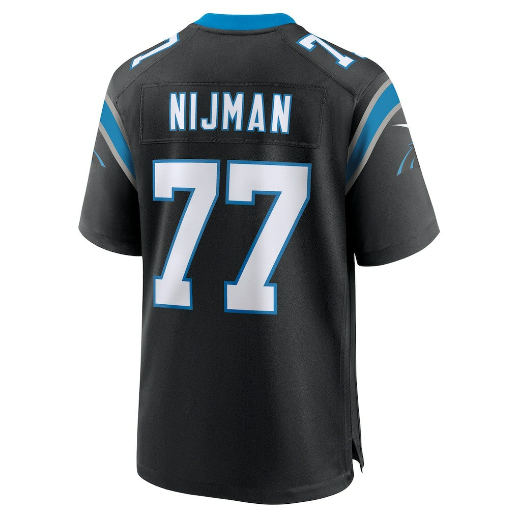 Yosh Nijman Carolina Panthers Game Jersey Black | Nike for Sale