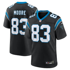 David Moore Carolina Panthers Game Jersey Black | Nike for Sale