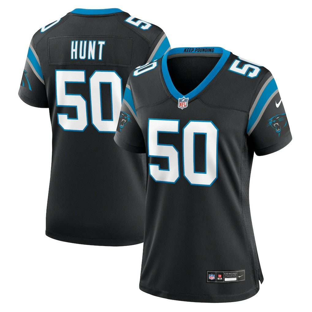 Robert Hunt Carolina Panthers Women's Game Jersey Black | Nike for Sale