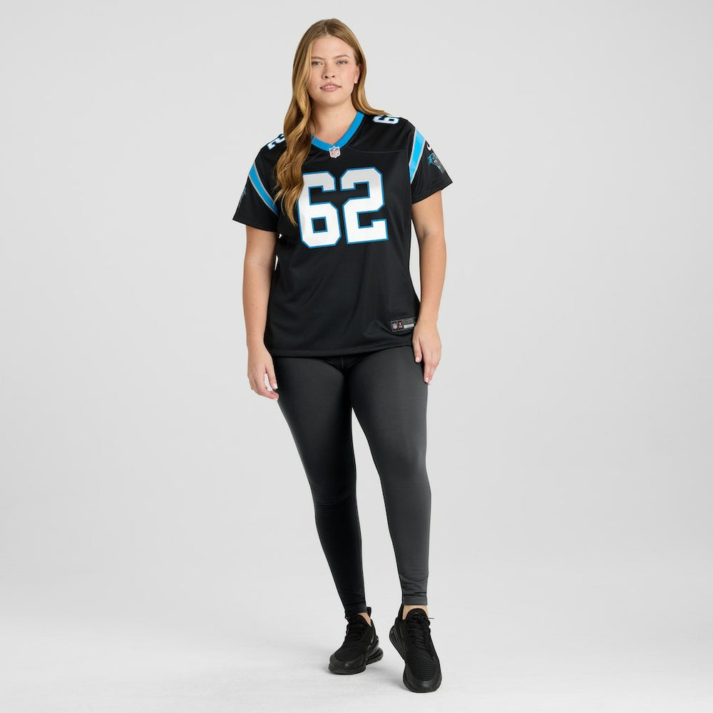Chandler Zavala Carolina Panthers Women's Game Jersey Black | Nike for Sale