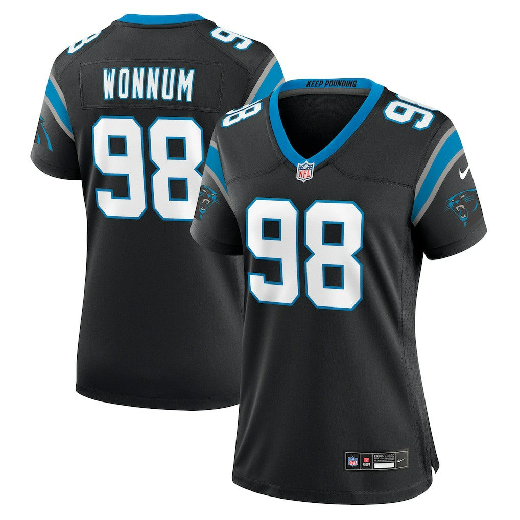 D.J. Wonnum Carolina Panthers Women's Game Jersey Black | Nike for Sale