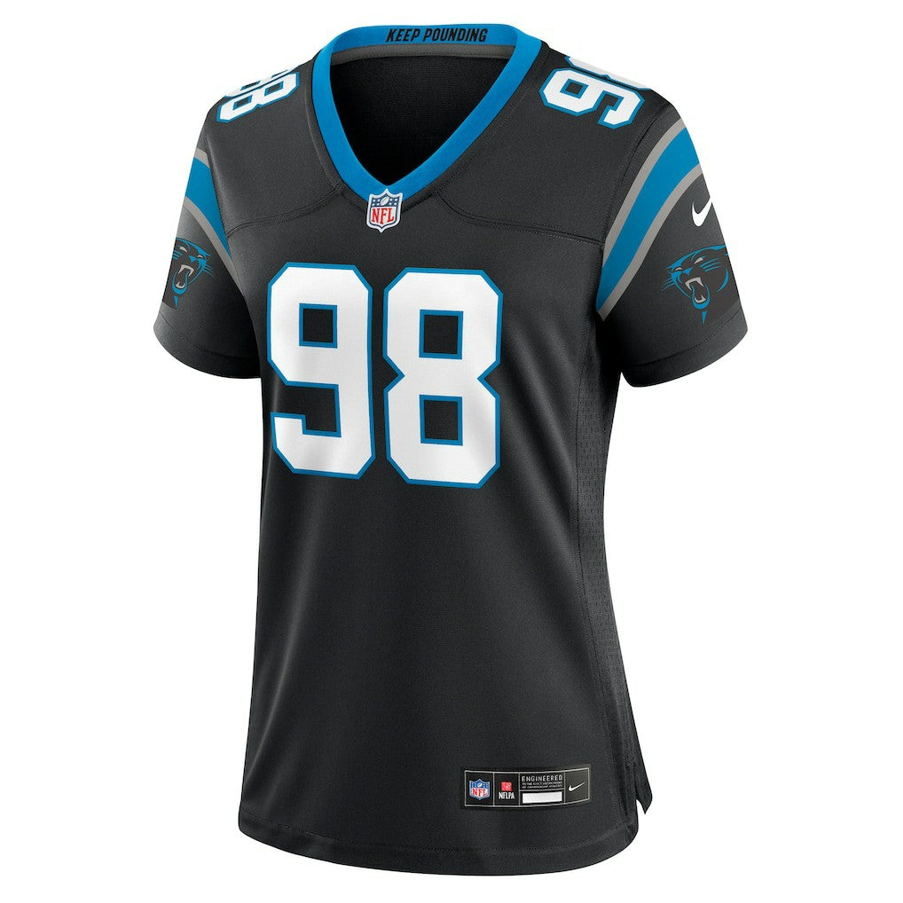 D.J. Wonnum Carolina Panthers Women's Game Jersey Black | Nike for Sale