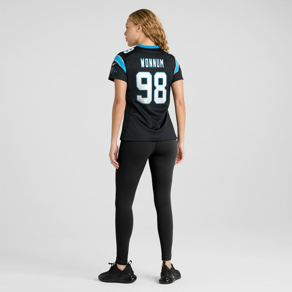 D.J. Wonnum Carolina Panthers Women's Game Jersey Black | Nike for Sale