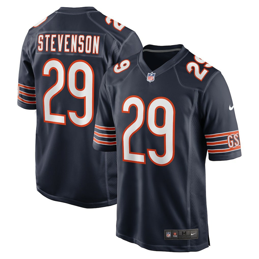 Tyrique Stevenson Chicago Bears Game Jersey Navy | Nike for Sale