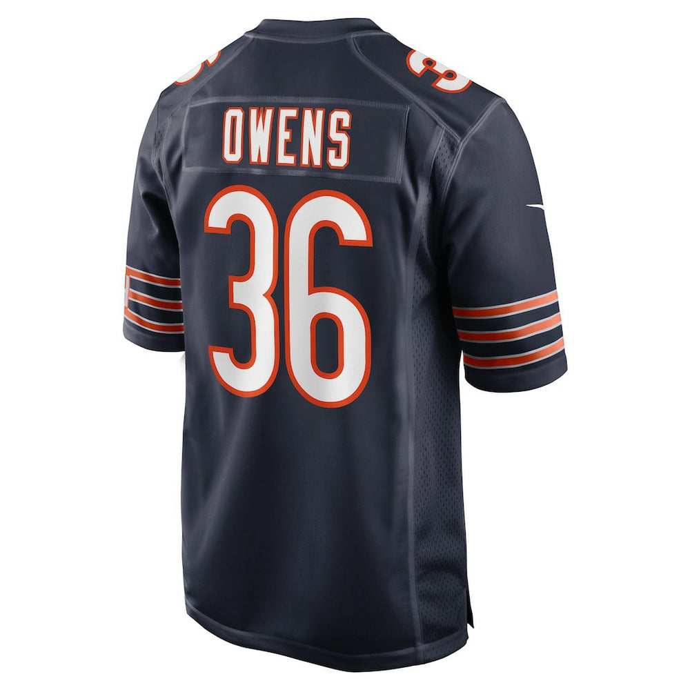 Jonathan Owens Chicago Bears Game Jersey Navy | Nike for Sale