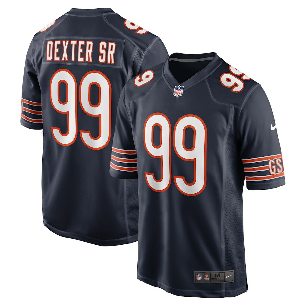 Gervon Dexter Sr. Chicago Bears Game Jersey Navy | Nike for Sale
