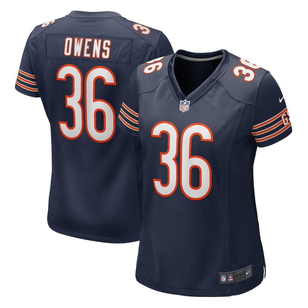 Jonathan Owens Chicago Bears Women's Game Jersey Navy | Nike for Sale