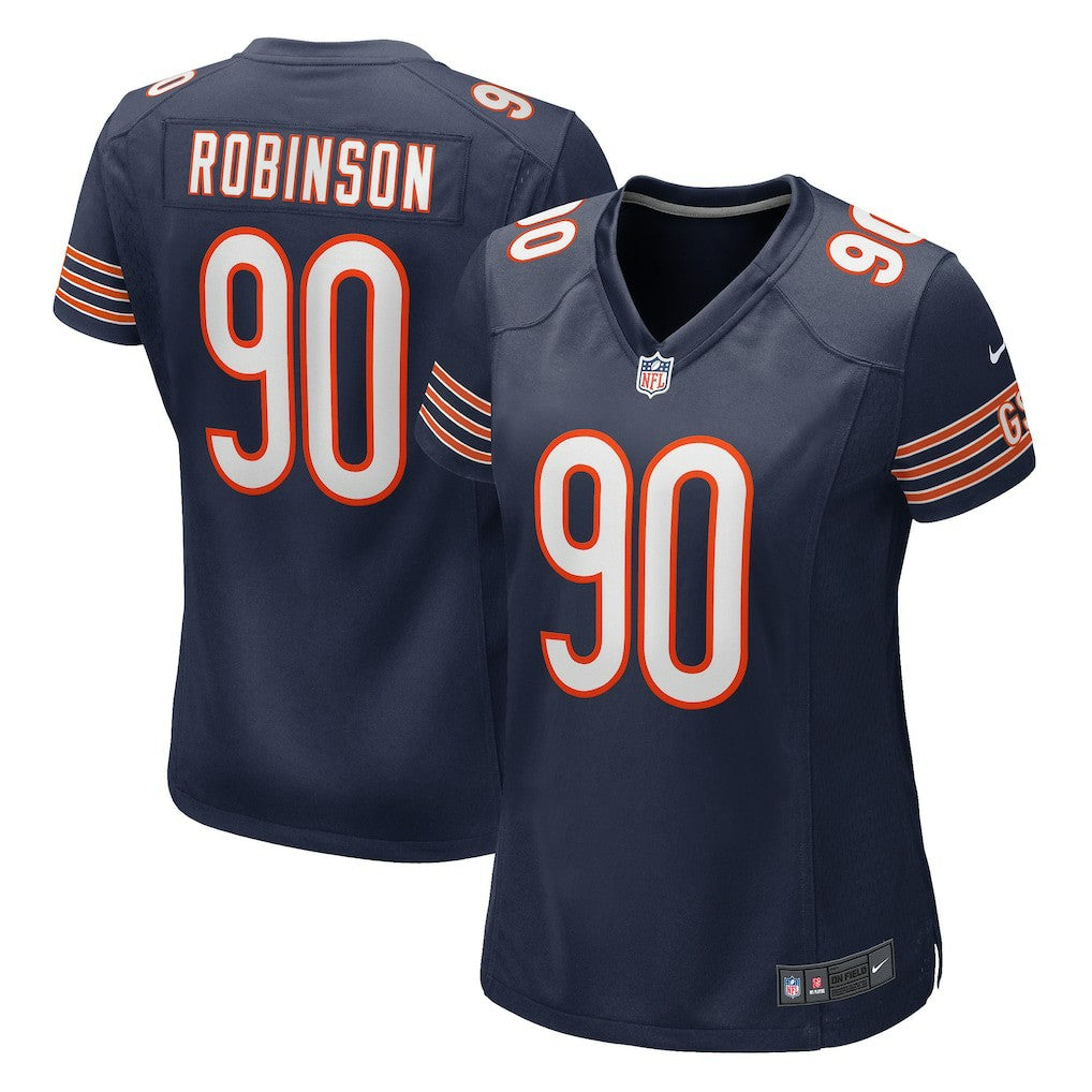 Dominique Robinson Chicago Bears Women's Game Jersey Navy | Nike for Sale