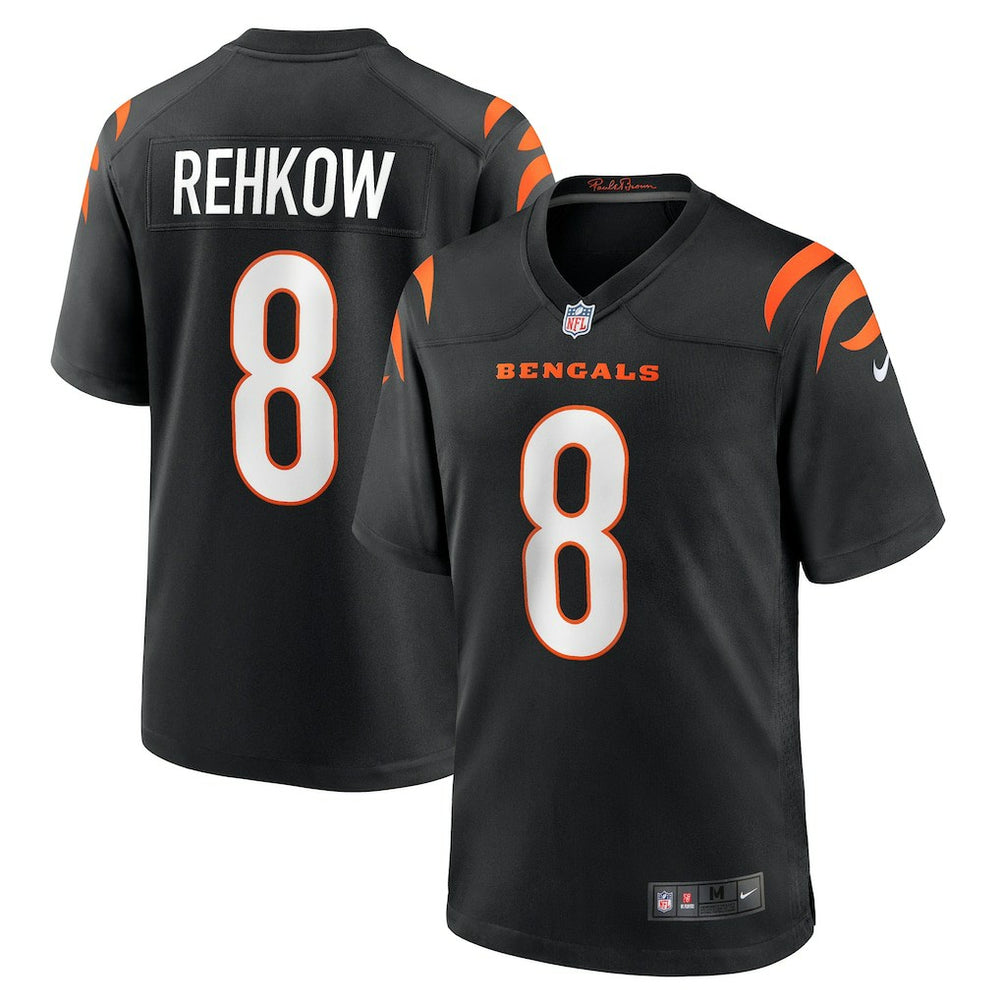 Ryan Rehkow Cincinnati Bengals Game Jersey Black | Nike for Sale