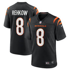 Ryan Rehkow Cincinnati Bengals Game Jersey Black | Nike for Sale